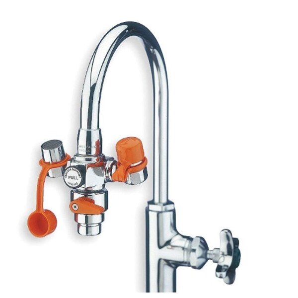 Guardian EyeSafeX™ FaucetMounted Eyewash with Faucet Control Valve
